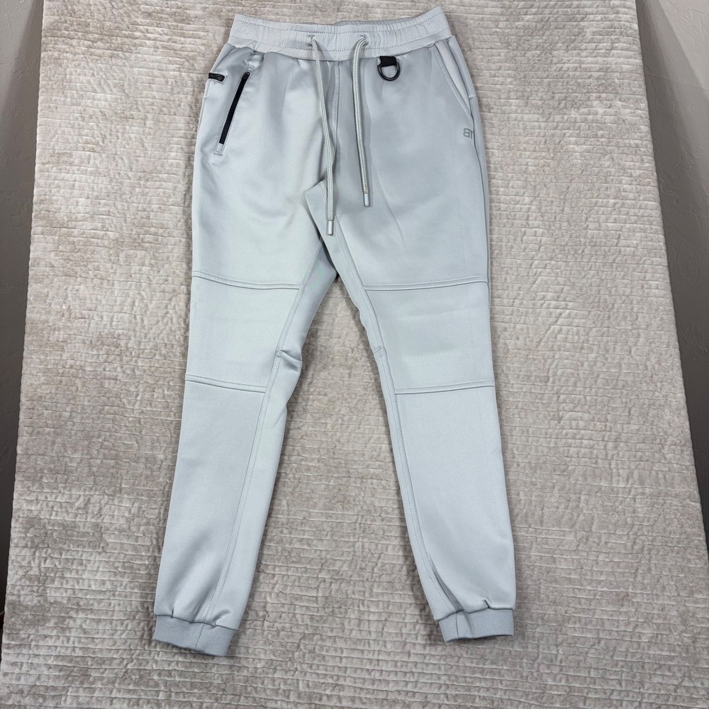 Born Tough Momentum Joggers Mens Small Gray Tapered Athletic Training Pants